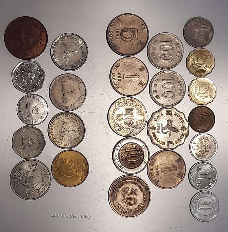 25 COINS Arabian And Asian Lot . 1 BID Takes All .