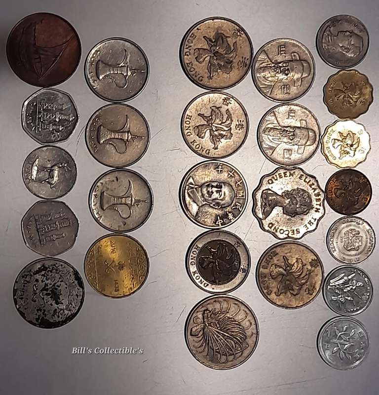 25 COINS Arabian And Asian Lot . 1 BID Takes All .