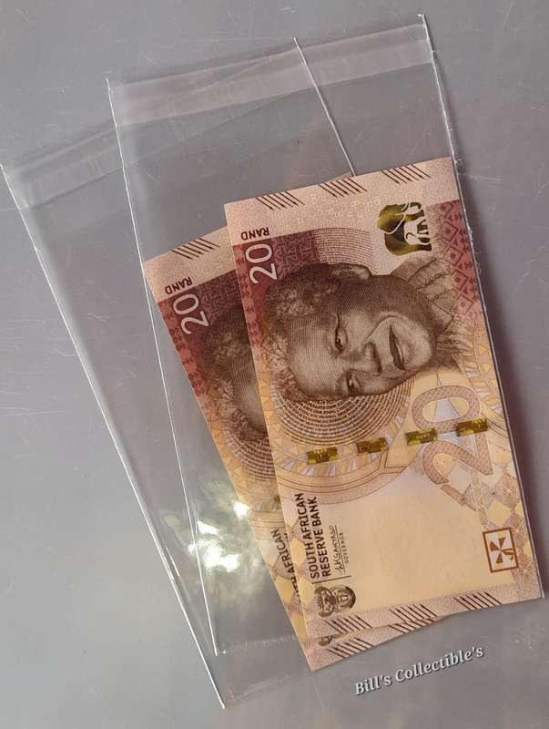 A/UNC South African R20 Notes in Sequence. 1 BID Takes All