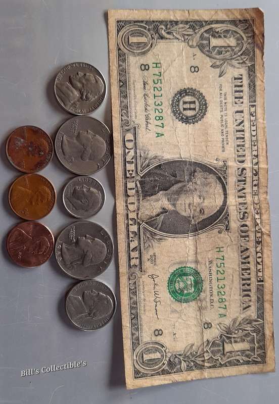 American Coin and Note mix lot . 1 bid Takes All.