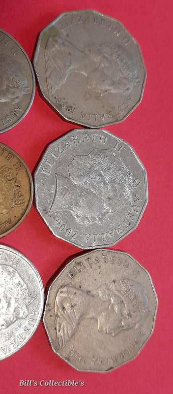10 COINS Australia Mix Lot . 1 BID Takes All .
