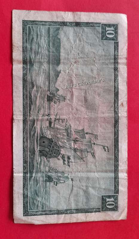 T.W De Jongh R1 Banknotes in Sequence and R10 Banknote . 1 BID Takes All.