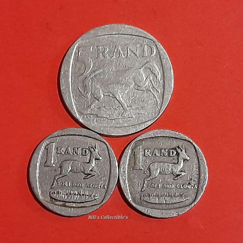 South African R5 & R1 Coin Lot.