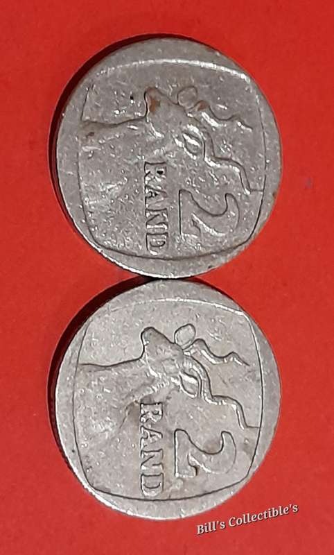 South African R2 Coins 2000 & 1989
