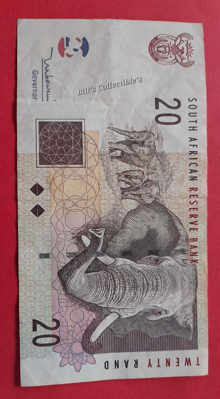 South African TT Mboweni R20 Banknote.
