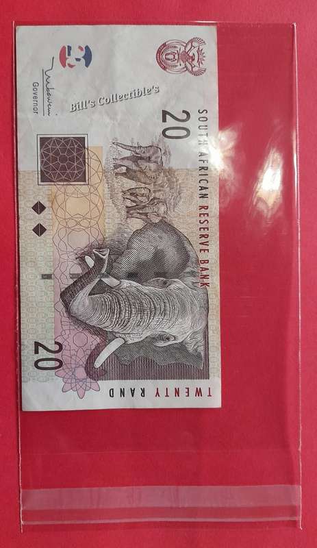 South African TT Mboweni R20 Banknote.