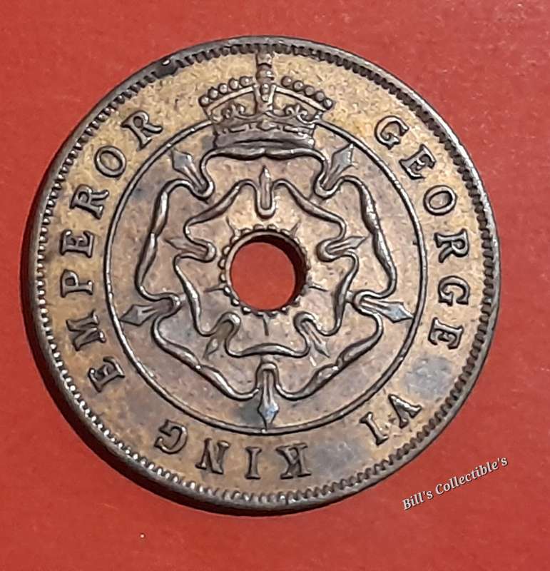 1947 Southern Rhodesia 1 Penny