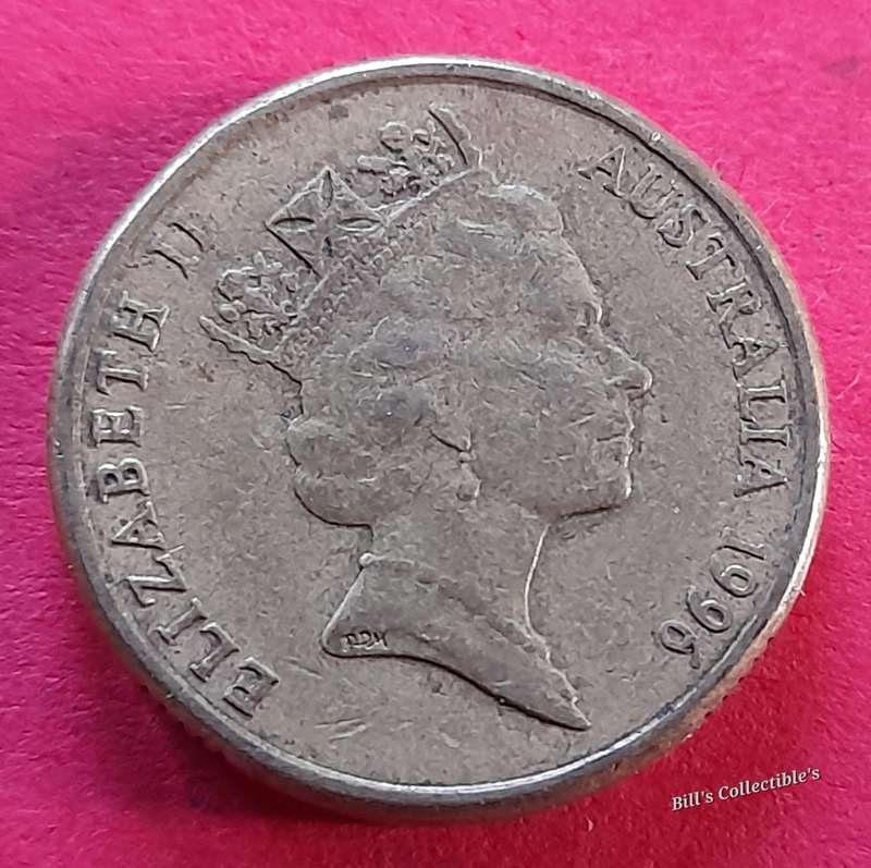 1996 Australia 2 Dollar Coin .
