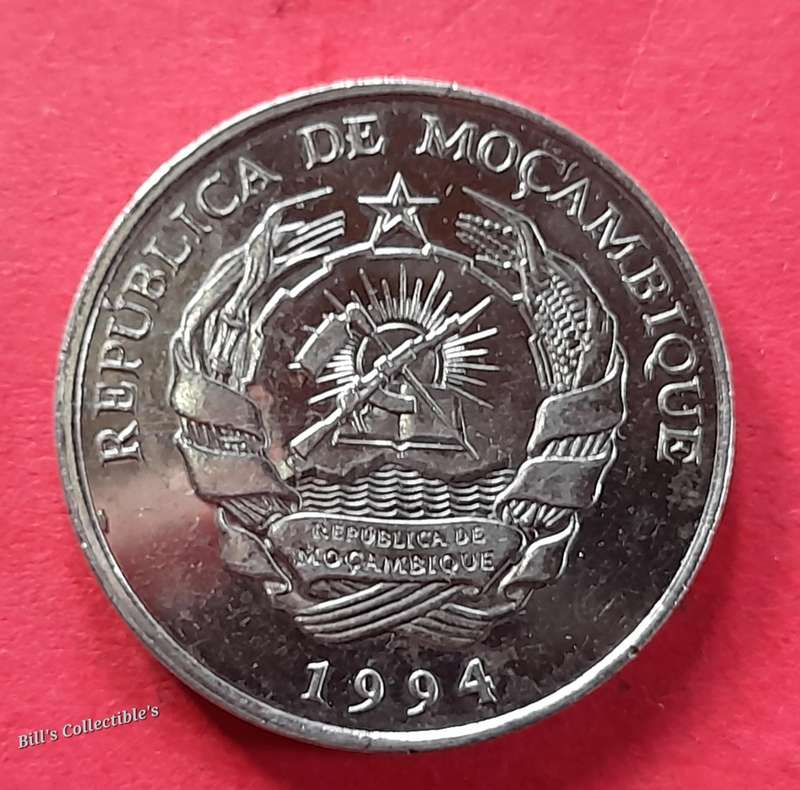 AU 1994 Mocambique 1000 Meticais Coin .
