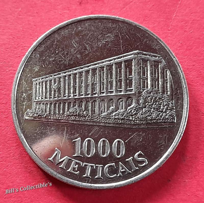 AU 1994 Mocambique 1000 Meticais Coin .