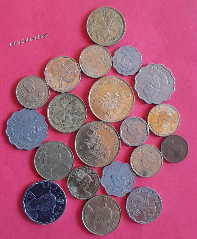 Swaziland Coins . 1 bid Takes All.