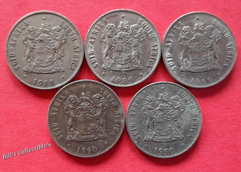 South African 20Cent Coins