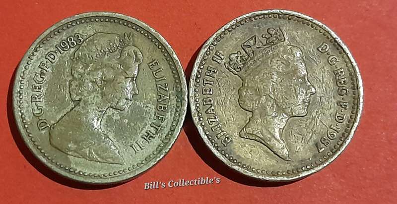 British Pound Coins ×2