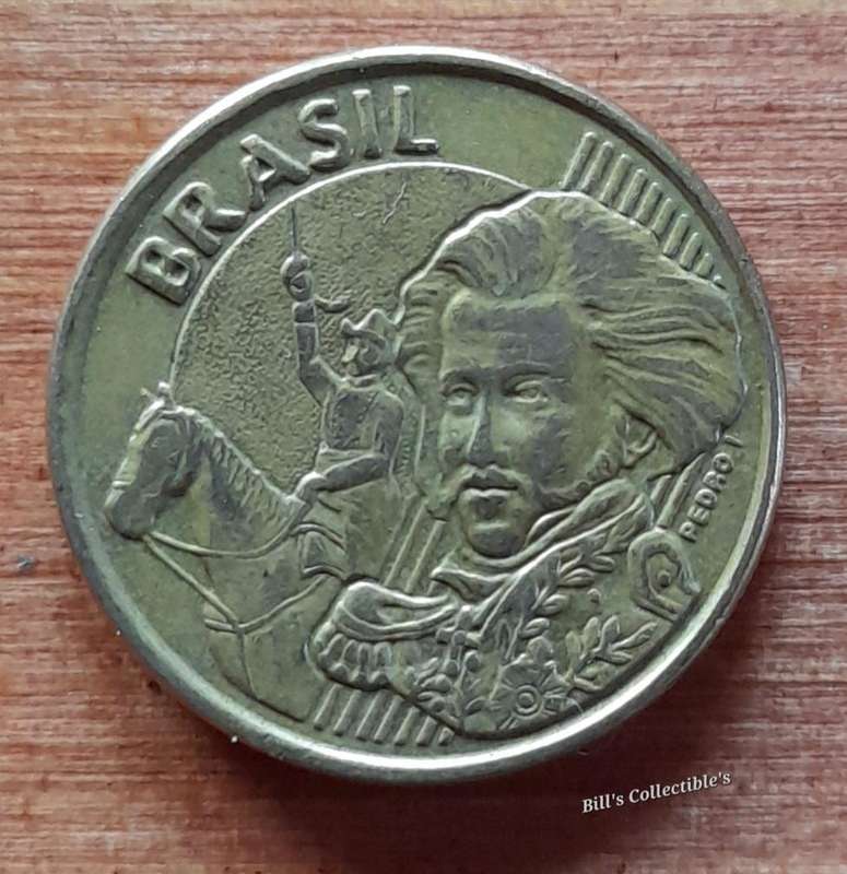 2003 Brazil 10 Centavos Coin .