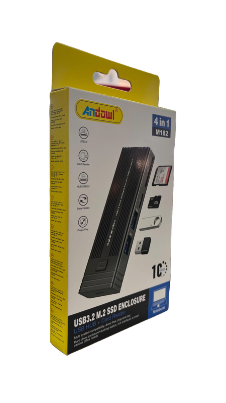 4 IN 1 M.2 SSD ENCLOUSER