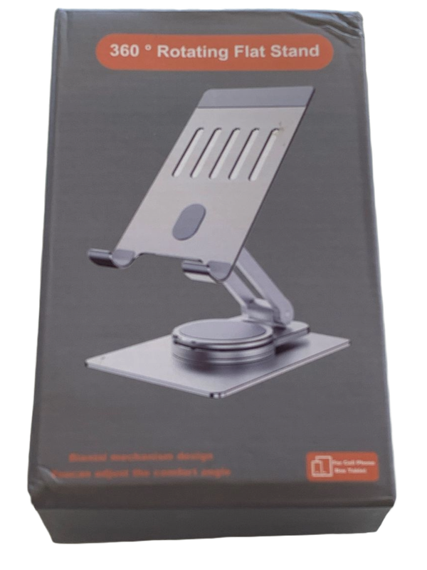 360 rotating flat stand