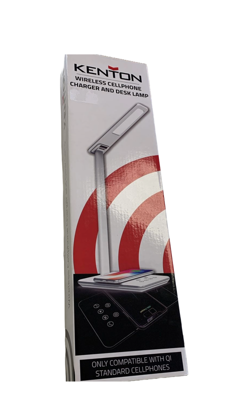 Wireless cellphone charger and desk lamp