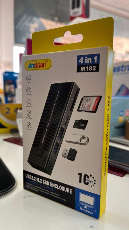 4 IN 1 M.2 SSD ENCLOUSER