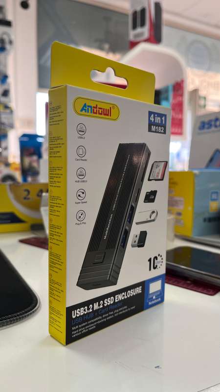 4 IN 1 M.2 SSD ENCLOUSER