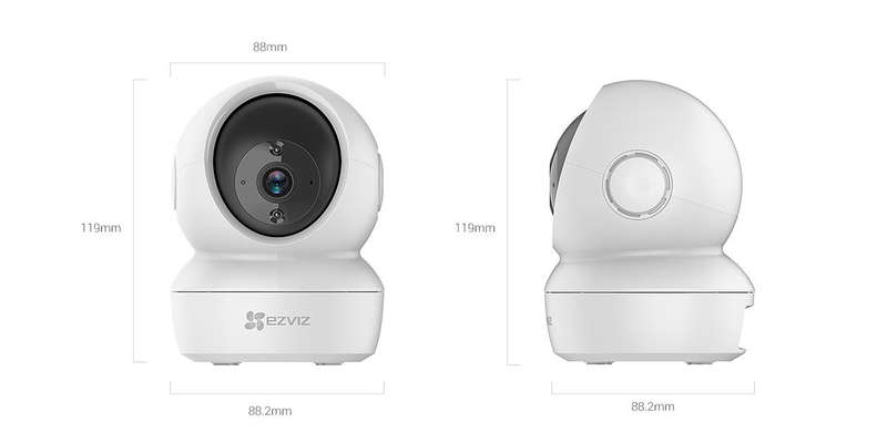 EZVIZ INTERNET PT CAMERA 2MP    C6CN