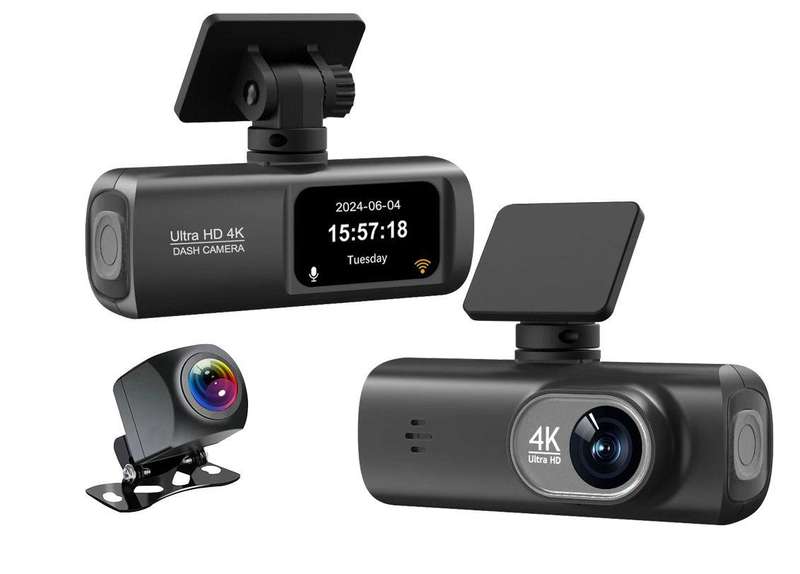 DRIVING RECORDER VEHICLE BLACKBOX DVR  4K