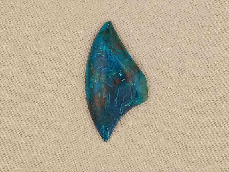 Beautiful Chrysocolla cabochon