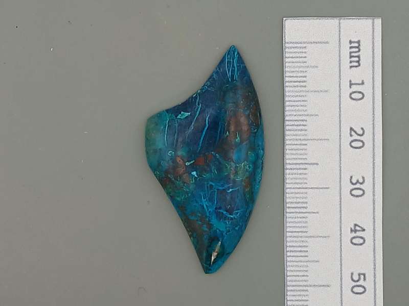 Beautiful Chrysocolla cabochon