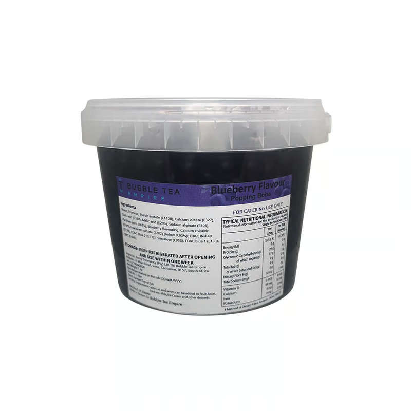 Blueberry Popping Boba - 1KG