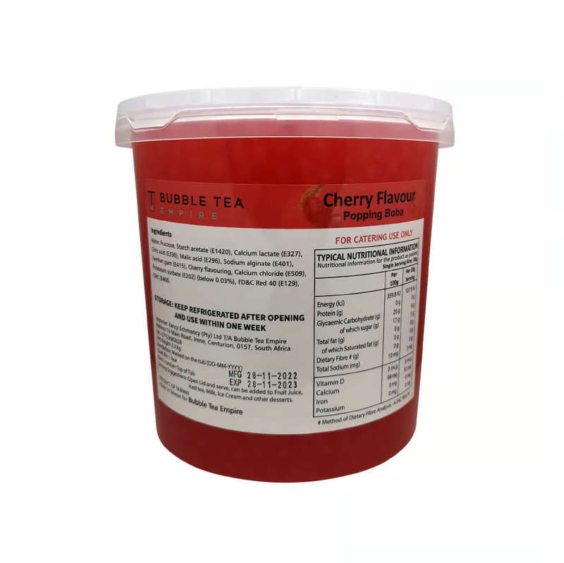 Cherry Popping Boba - 3.2KG