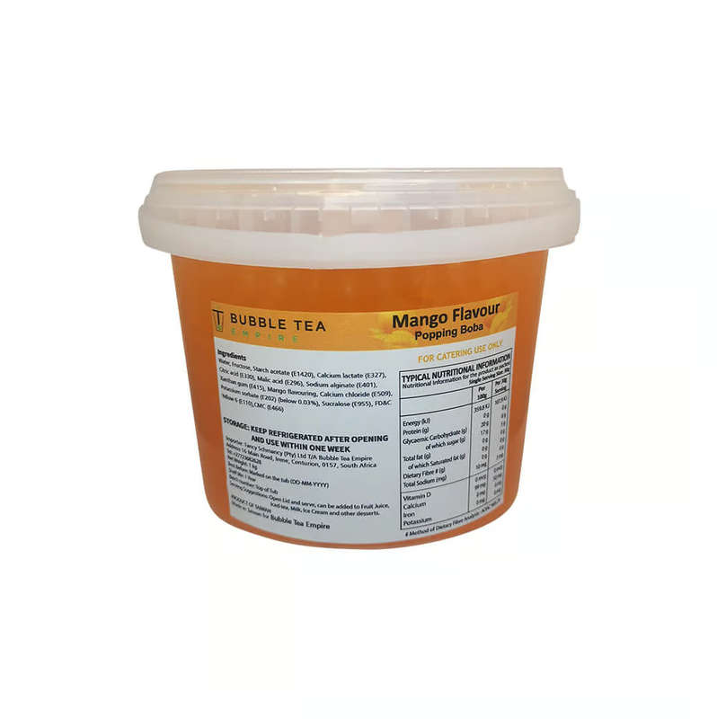Mango Popping Boba - 1KG