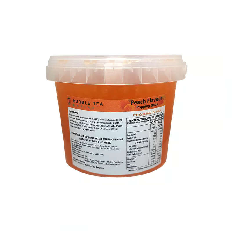 Peach Popping Boba - 1KG