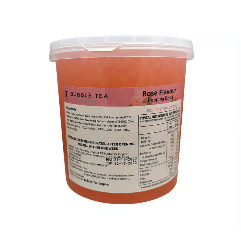 Rose Popping Boba - 3.2KG
