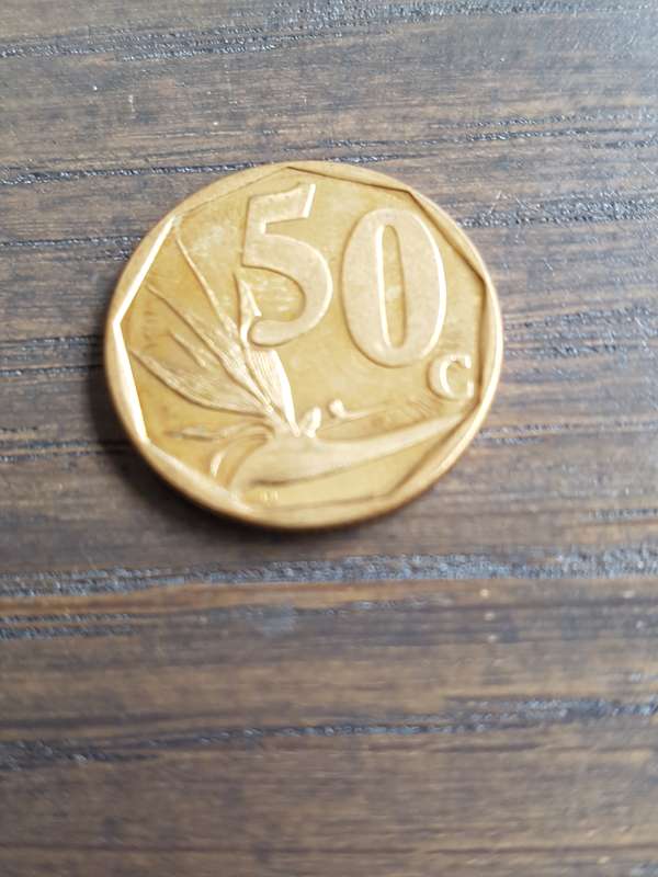 South African 50 Cents 2018