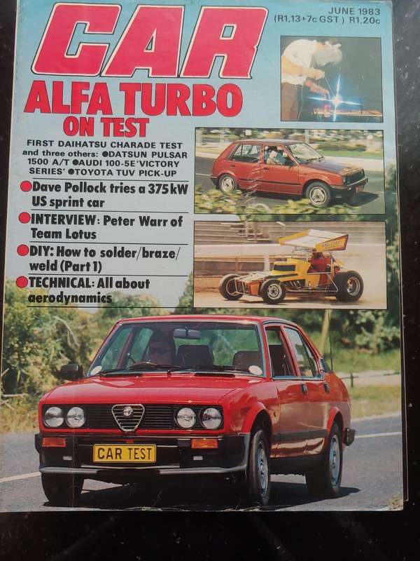 CAR MAGAZINE: ALFA TURBO ON TEST