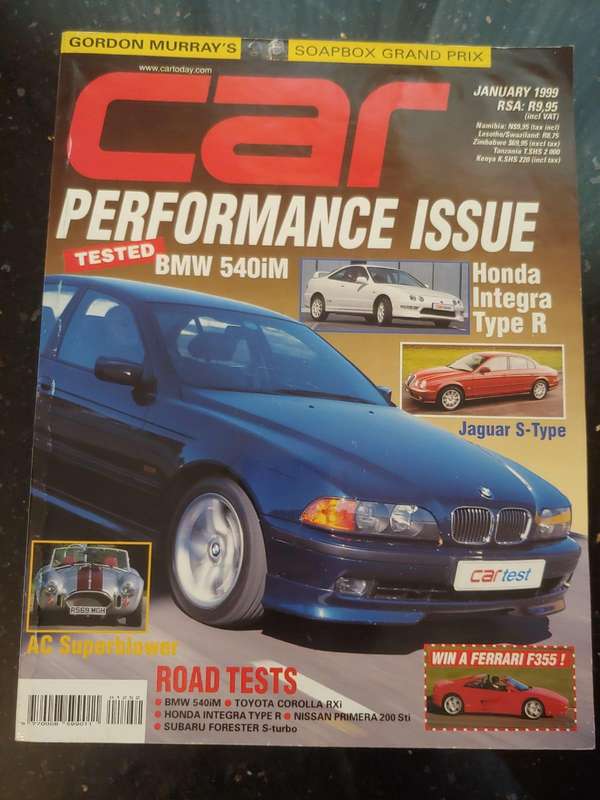 CAR MAGAZINE: BMW 540iM - JANUARY 1999