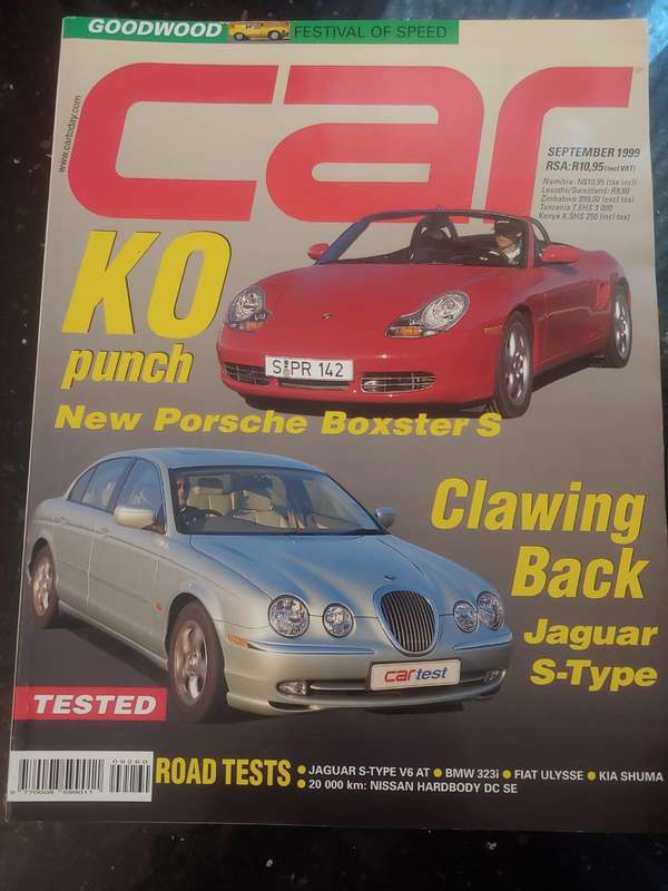 CAR MAGAZINE: PORSCHE BOXSTER - SEPTEMBER 1999
