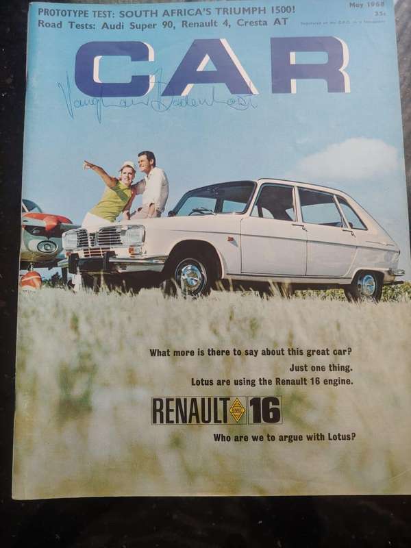 CAR MAGAZINE: RENAULT 16 - MAY 1968