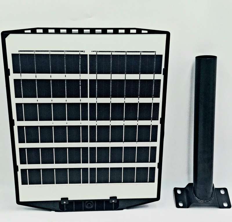 Tempest  200w LED Street Light with solar panel & remote control