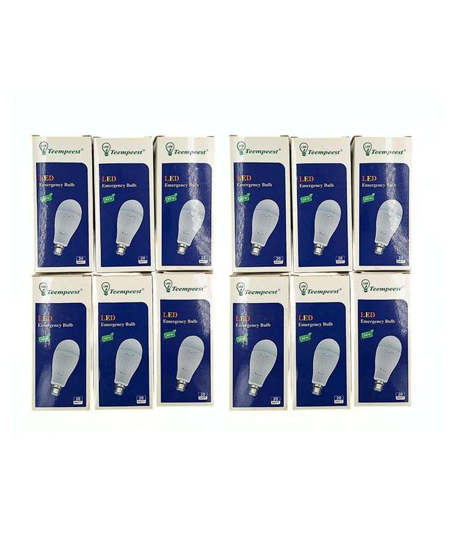 LED Emergency Bulbs 20w Tempest- 12 Pack