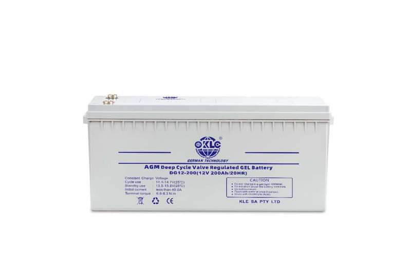 KLE 12v 200ah/20hr (AGM) Gel Battery