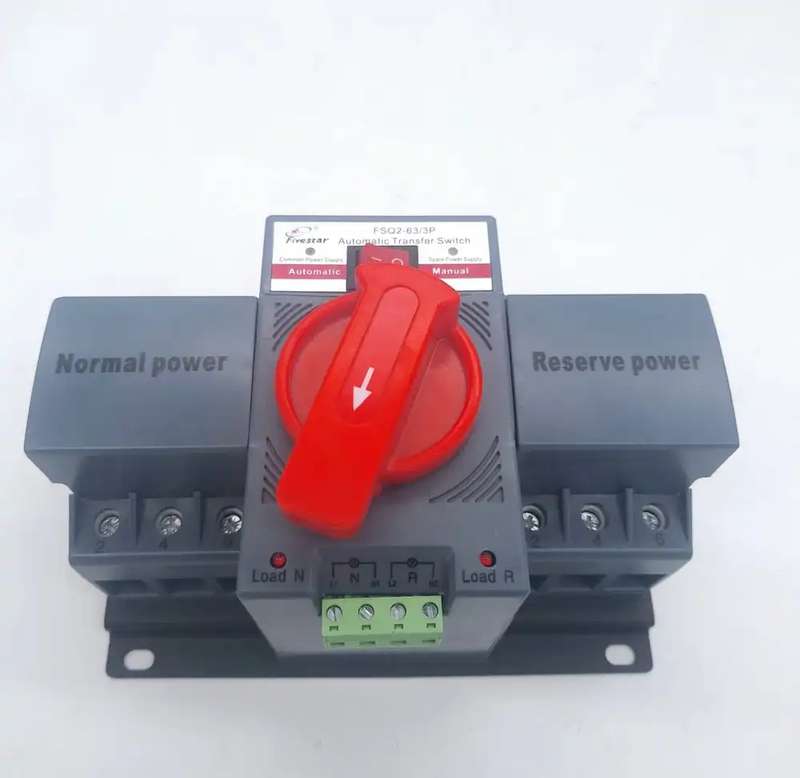 Fivestar 3 phase automatic changeover switch