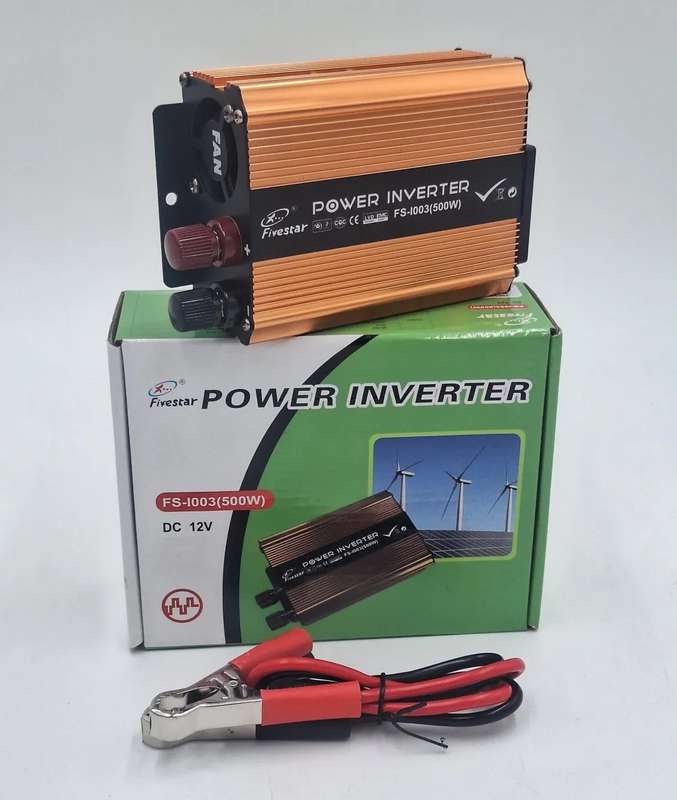 Fivestar 12v 500w Power inverter (Gold)