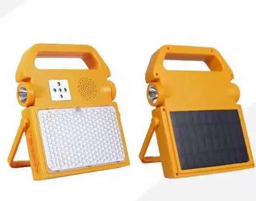 Gy_SL 100W Bluetooth Portable Radio & LED Flood Light