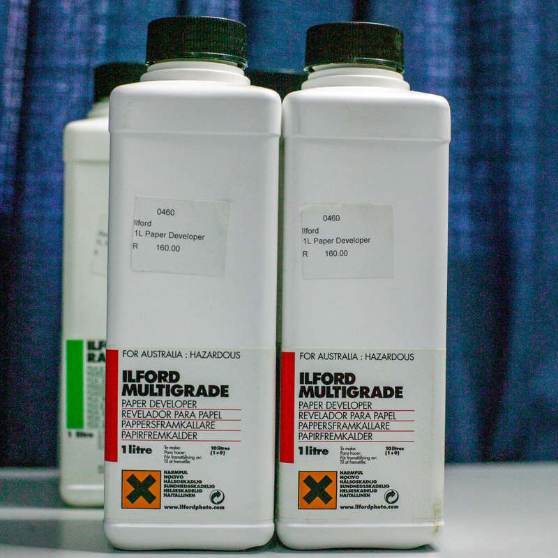 Ilford Darkroom Chemistry (Fixer & Developer)