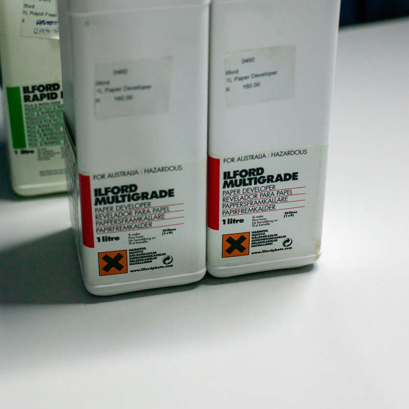 Ilford Darkroom Chemistry (Fixer & Developer)