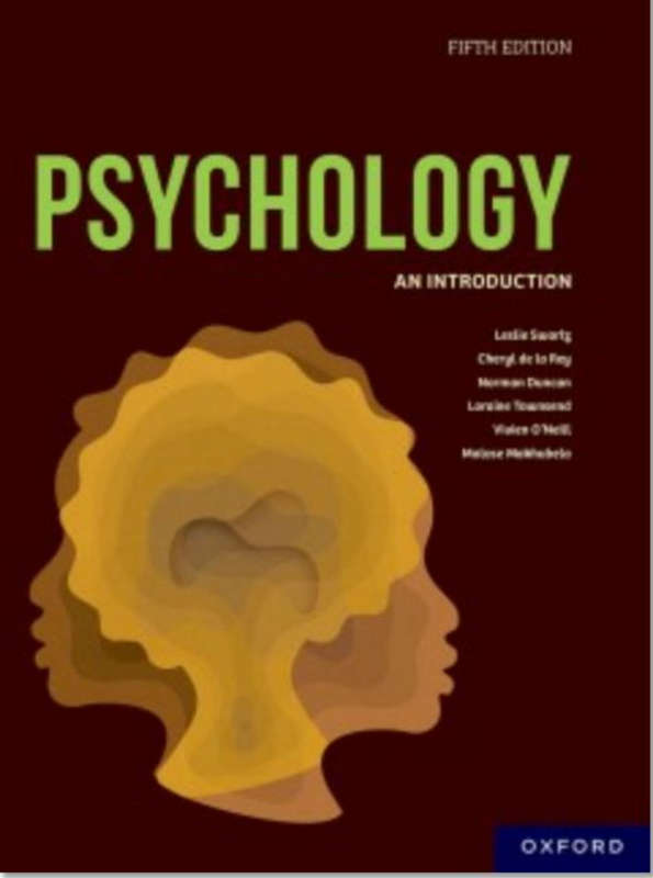 Psychology: An introduction is a comprehensive first-year psychology textbook written for South Afri