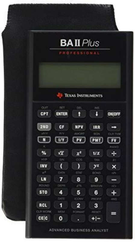 Texas Instruments BA ii Plus Professional Financial Calculator