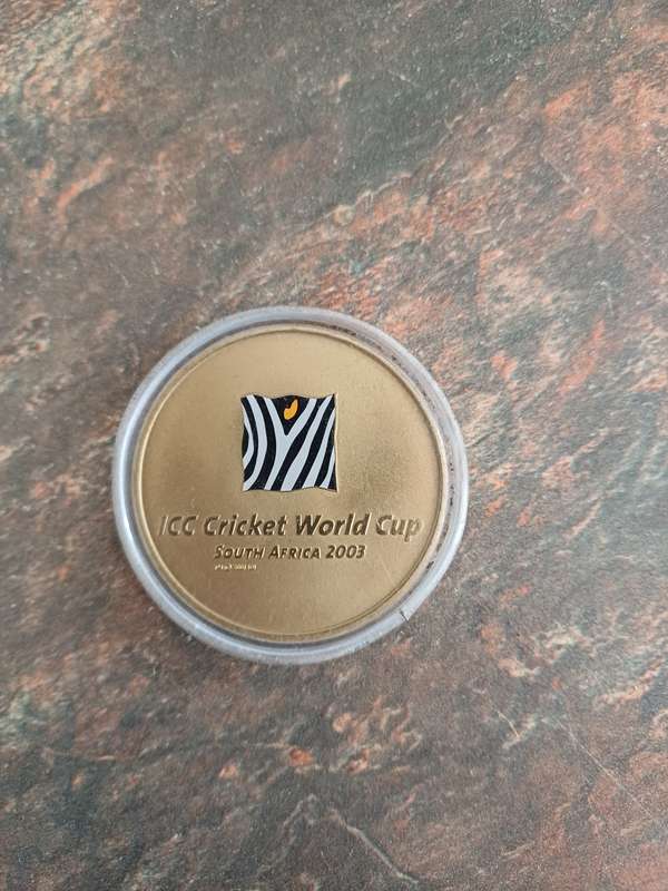 2003 icc cricket world cup coin