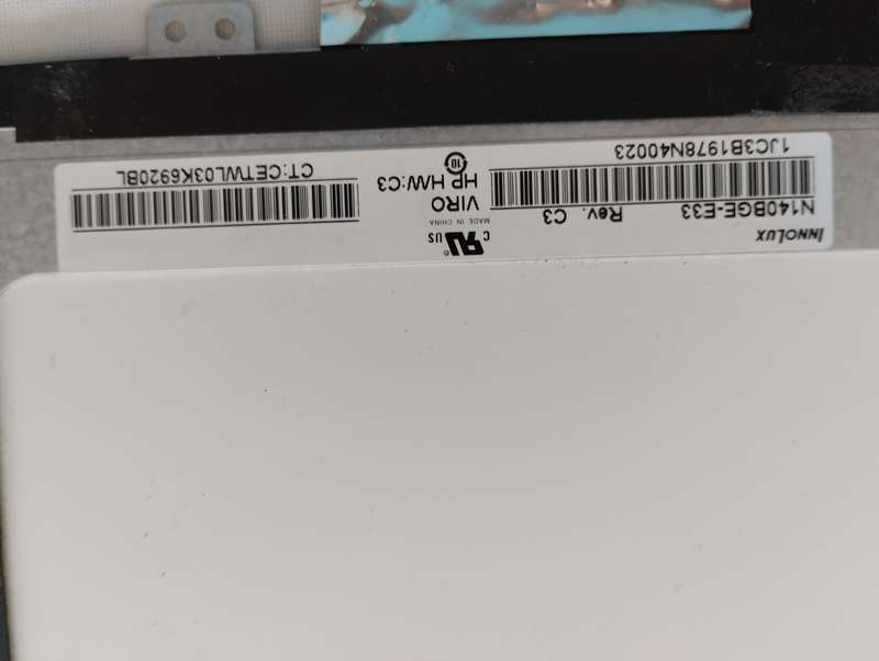 14:0 slim 30 pin LCD for Laptop