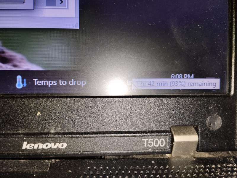 Lenovo Thinkpad T500